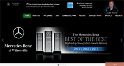 Desktop Screenshot of mercedesbenzwilsonville.com