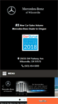 Mobile Screenshot of mercedesbenzwilsonville.com